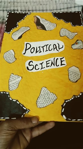 political science project file decoration ideas//#music#newsong #papercraft#youtubeshorts #trend💖💗💟