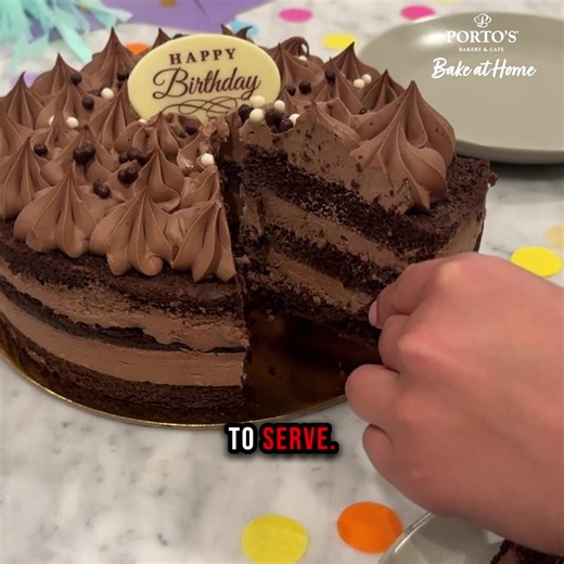 Order today, enjoy tomorrow. Porto’s Parisian Cake is the perfect addition to any birthday celebration! | Porto's Bakery