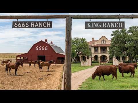 Inside America’s Largest Cattle Ranches King ranch Deseret ranch 6666 ranch