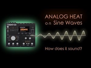 Elektron Analog Heat on Sine Waves (Melody and Bass) - How does it sound?
