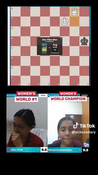 Women's World Champion vs World Number 1 Chess Player