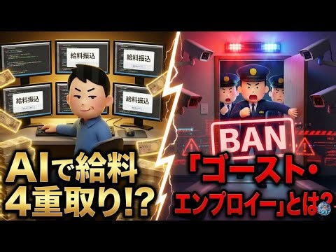 AI影武者に5社分働かせる男たちの正体…世界が震えた「ゴースト・エンプロイー」とは