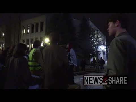 Paul Ingrassia protested while speaking at American University: “Nazis off our campus now!”