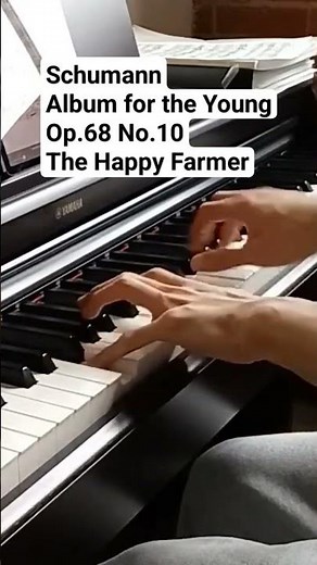 Schumann Album for the Young Op.68-10 The Happy Farmer