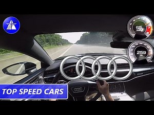Audi A7 55 TFSI Quattro Night Drive and Day Drive TOP SPEED DRIVE ON GERMAN AUTOBAHN