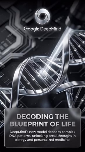 NeuraeX | DeepMind’s DNA Decoder: Future of Medicine #Ai #deepmind #google #trending #viral | Instagram