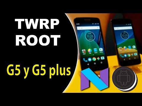 Root y recovery TWRP a Moto G5 y G5 plus - Android Nougat y Oreo