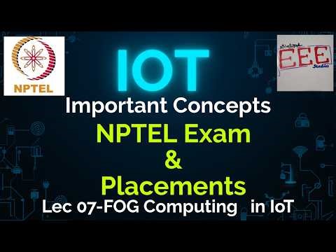 Fog Computing in IoT | Introduction & Important Concepts | NPTEL Exam Preparation |IoT MCQs