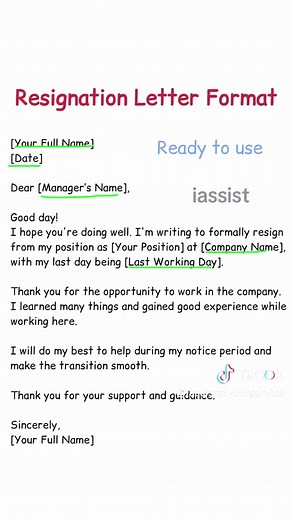 How to Write a Resignation Letter Effectively