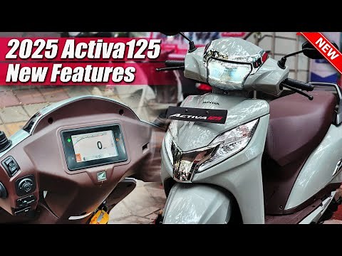 2025 Honda Activa 125 TFT Display Facelift, New Features, On Road Price, Mileage