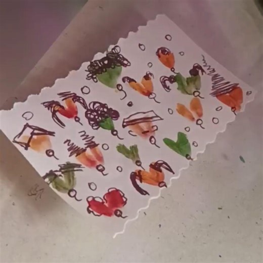 friendship day simple art #watercolorpainting #friendship #creativeart #friendshipgoals