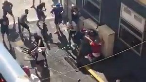 19K views · 93 reactions | Russian hooligans attacking lone England fan in Marseille. Disgusting. | World of Fights | Facebook