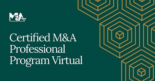 Become a Certified M&A Professional | M&A Source