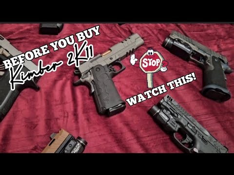 Kimber 2K11 Issues - Best Mid 2011 over Prodigy or MAC 9 DS #kimber #1911ds #gunlover #collection 