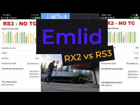 Emlid RX2 vs RS3 RTK Test Under Obstruction | Real-World GNSS Performance Comparison