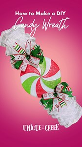 2.1K views · 32 reactions | A fun and unique wreath for the holiday season! Laurie made this wreath using a UITC™ Rectangle Wreath Board 2-Pack + Materials from Unique in the Creek. Get started  go.uniqueinthecreek.com/shop  Watch our YouTube tutorial to learn to #makeitlikeLaurie  https://www.youtube.com/watch?v=f0yJtXEF2I8 #holidaycrafting #crafting #wreath #wreathmakers #makersgonnamake | Unique in the Creek Ltd. | Facebook