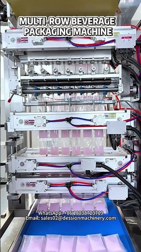 Beverage multi-pack packaging machine