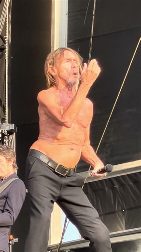 🔥🎸 Iggy Pop Turns Visible Age Into a Fierce Argument for Untamed Stage Power Live #IggyPop