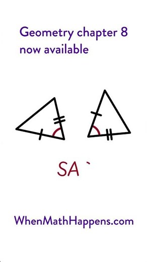 Geometry Chapter 8 Now Available