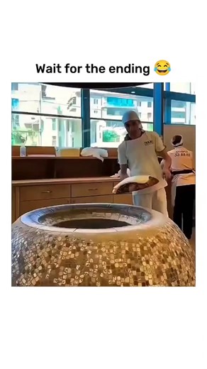 Chuckle People on Instagram: "Don't forget to follow @chuckle_people The post shares a 13-second humorous video compilation of people in traditional attire dramatically diving headfirst into massive clay tandoor ovens to affix dough for baking naan or roti, captioned simply with laughing emojis to emphasize the comedic risk. Authored by @TheFigen_, , a Turkish musicology PhD and teacher focused on positive memes, it quickly amassed 1000+ likes and 110 replies, with commenters joking about the pe