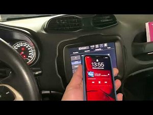 Instalação da multimídia uconect original Jeep renegade com CarPlay e Android auto sem fio