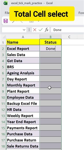👉 Excel Mind Blowing Trick 😳 | Ctrl + Enter Use Chesi Same Data Fill 🔥 Telugu Excel Tips 2026