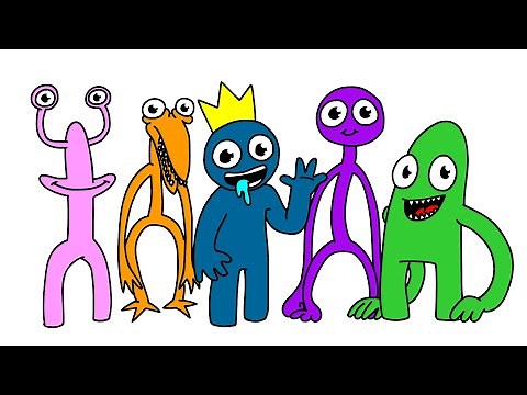 How To Draw - Rainbow Friends