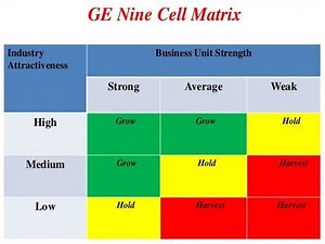 GE 9 cell Matrix | GE nine cell matrix in Hindi | GE McKinsey Nine box matrix | GE Matrix |
