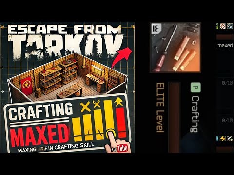 CRAFTING ELITE LEVEL Hideout Escape from Tarkov GUIDE #eftguide