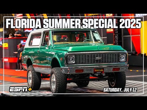 Mecum Florida Summer Special 2025 Full Broadcast: Saturday, July 12