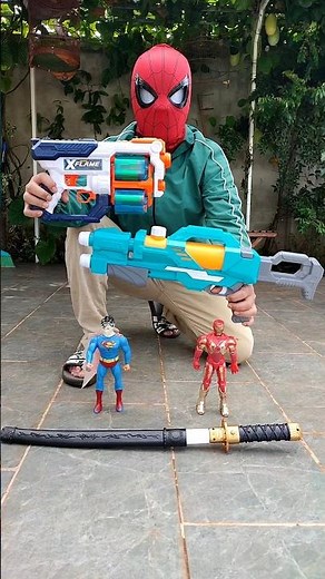 Sword vs Two Big Gun Unboxing and testing