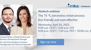 The 75 °C electroless nickel process: Eco-friendly and cost-effective