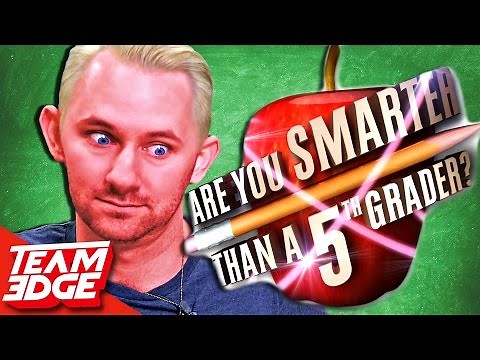 "Are You Smarter Than A Fifth Grader?" Challenge!!
