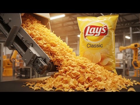 How Lay’s Chips Are Made | Inside the Modern Food Processing Industry