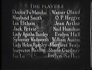 The Return of Dr. Fu Manchu