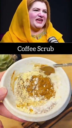 DIY Coffee Scrub ✨ #skincare #diy #ytshorts