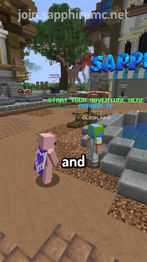 New players keep asking THIS on SapphireMC #minecraft #server #tutorial