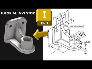 Learn INVENTOR 2024 | Mechanical Element Modeling Tutorial.