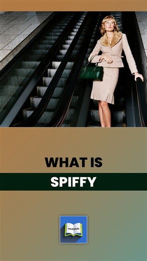 Vocab_Shots | Some days you don’t just get dressed — you show up looking sharp. That’s exactly what spiffy means: stylish, polished, and put-together in... | Instagram