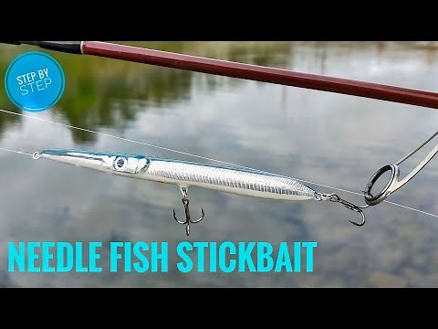 Lure Making Needle Fish Stickbait - part 2