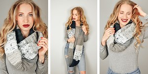 Easy Breezy Scarf - Beginner Crochet Scarf Pattern - The Turtle Trunk