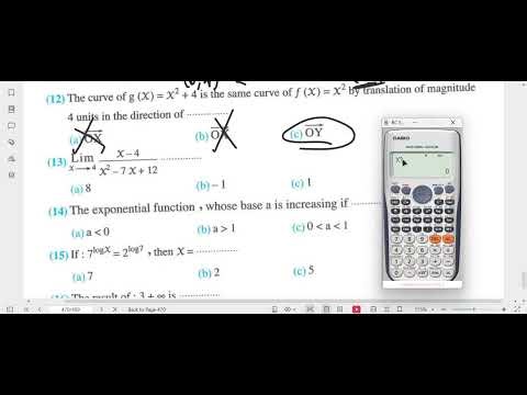 Senior 2 Exams Math 2026 10 11