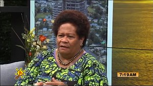 Professor Baba and Mr Emitai Boladuadua talk to Mavis about a book that's part of a sequel called Na Vuku Ni Vanua or the Wisdom of the Land and how important it is to capture and document our culture through language. | Breakfast at Fiji One