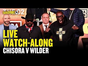 Derek Chisora v Deontay WIlder LIVE WatchAlong | talkSPORT Boxing