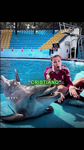 Ronaldo's Epic Overhead Kick with a Dolphin