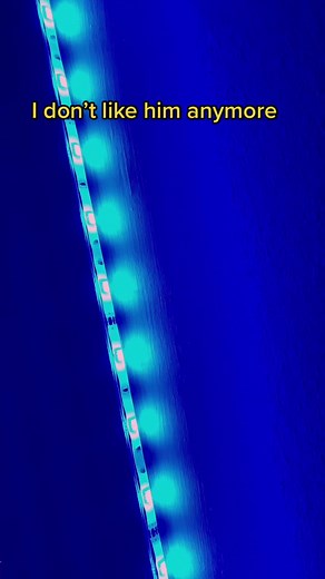 Blue LED Strip Light Visual Effects