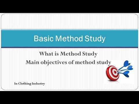 WHAT IS METHOD STUDY