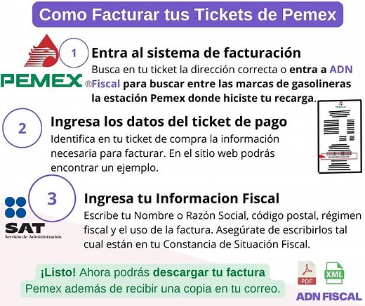 Guía de Facturación Pemex: accede al sistema y genera tu factura