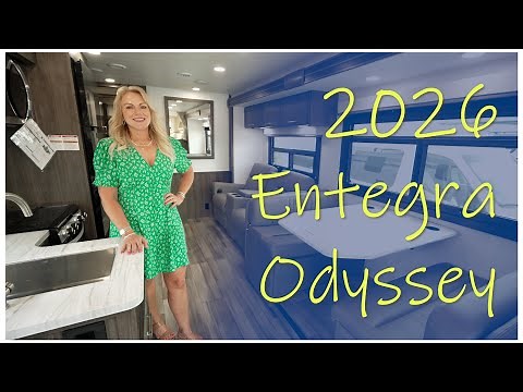 Luxury RV Tour – 2026 Entegra Odyssey - Class C Gas