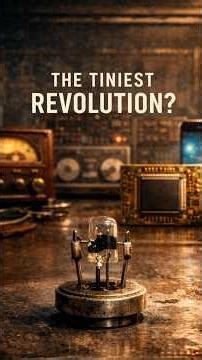 The Tiny Bell Labs Device That Started the Digital Age #Transistor #BellLabs #RetroTech